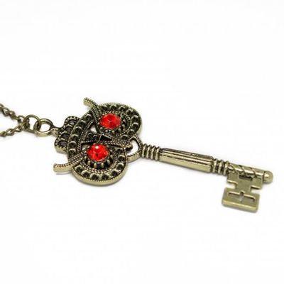 Collier Sautoir Tête De Hibou - Très Fashion, Pour Femme - Neuf Avec étiquettes