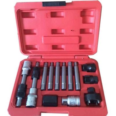 Turefans Coffret Poulie Alternateur 13 Pièces - Kit De Douilles Professionnel Pour Démontage Alternateur
