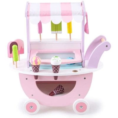 Trotteur pousseur rose store