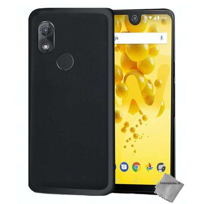 Étui Portefeuille Pour Wiko View 2 GO - Housse Protection Rouge, 3 Fentes Cartes - Neuf