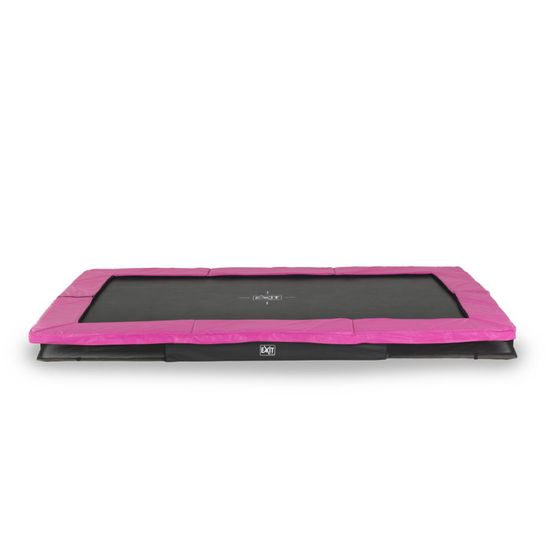 Produktbild von EXIT Silhouette Bodentrampolin 244x366cm Mit Sicherheitsnetz - Grün