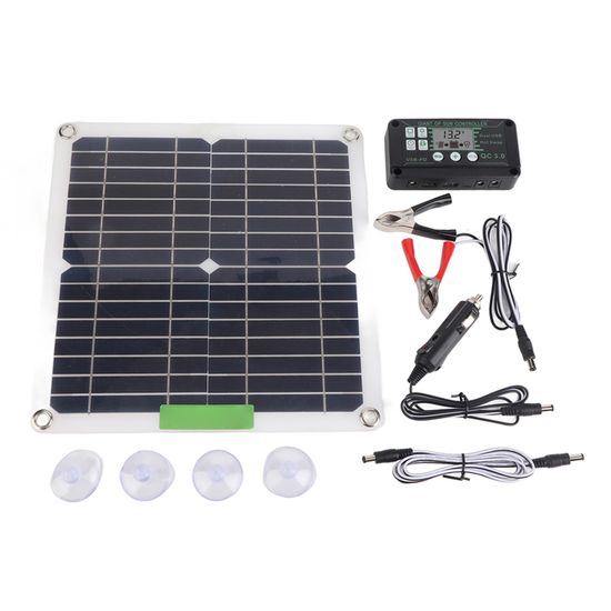 Kit de panneau solaire polycristallin haute efficacité 60 W DC5/18 V