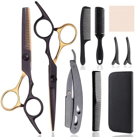 Ciseaux à Cheveux Ciseaux Professionnels Rasoir De Barbier Ciseaux De Coupe De Cheveux Ciseaux De Coupe
