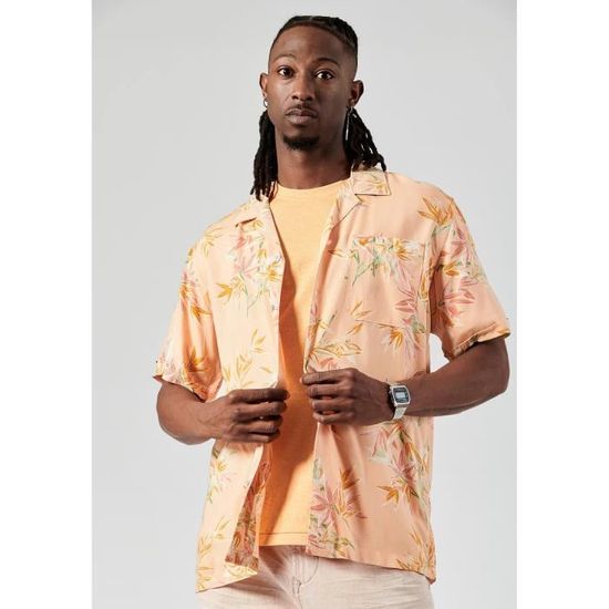 Brandit Vintage Chemise Manches courtes Homme Casual Coton Randonnée