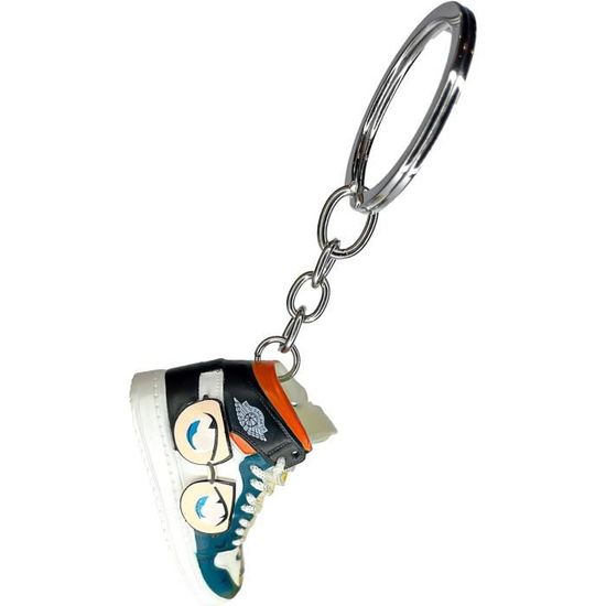 Porte-Clés 3D Chaussure De Basket-Ball - Pendentif Sneaker Pour Amateurs, Cadeau Original Basketball