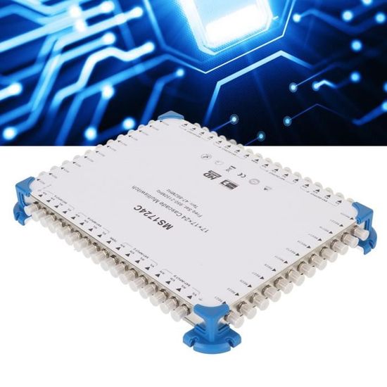 Multiswitch Satellite - CHESS - 17 Entrées - 32 Sorties - Gain SAT +5dB