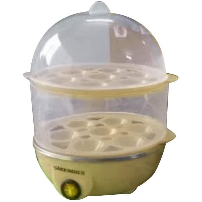 Cuiseur Vapeur En Inox 20 Cm - Pour œufs Et Mini Gâteaux - Multifonction Maison