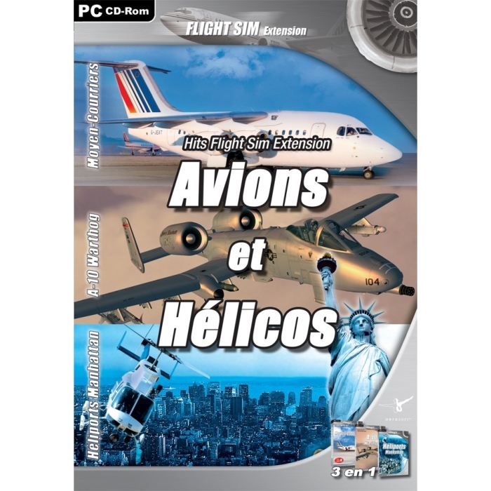 Hits Flight Sim Extension Avions Et Helicos / Jeu
