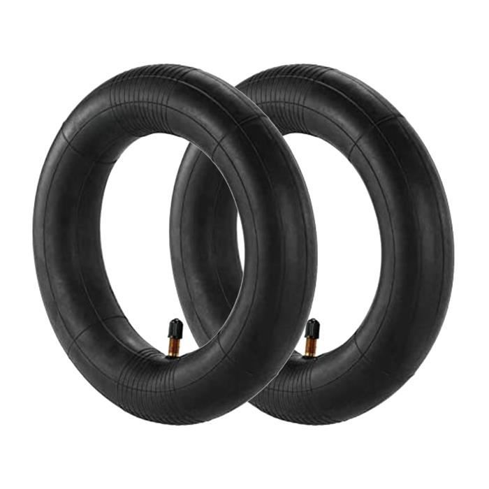Chambres à air pour Trottinette Electrique Kugoo G2 Pro, 10 Pouces Remplacement de chambre à air pour Roue Avant/Arrière