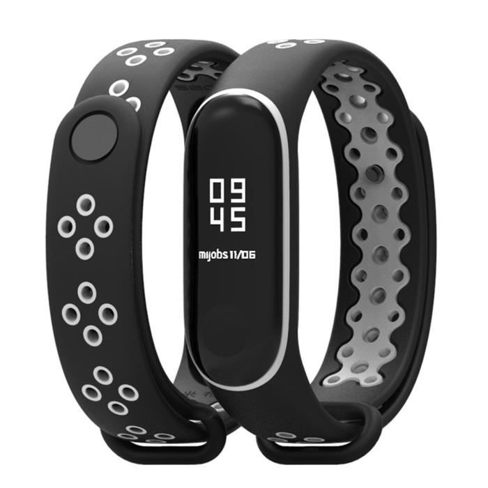 Remplacement durable TPU Bracelet anti-off Wristband Sport pour Xiaomi Mi Band 3 YDSH313