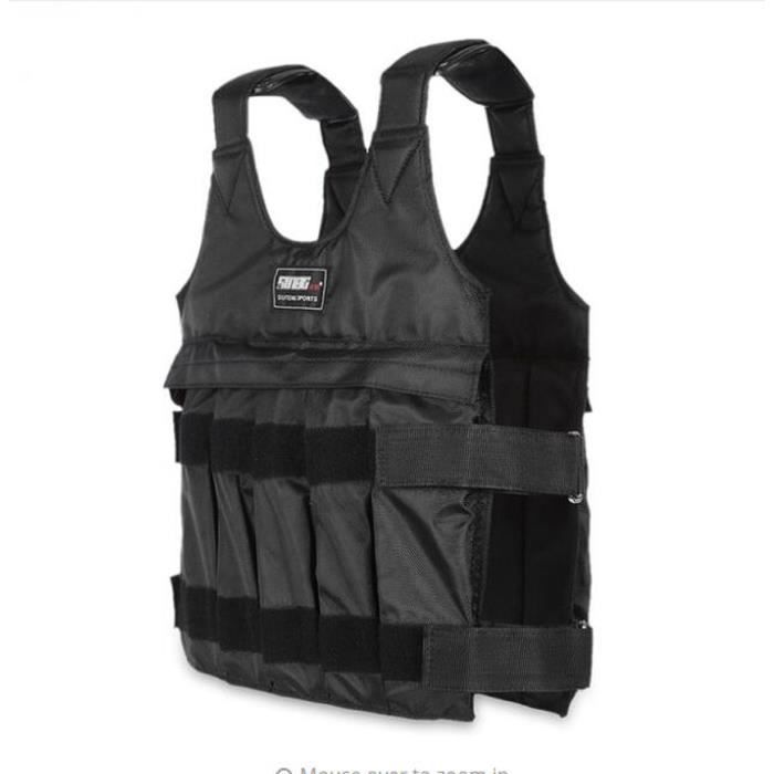 HTF® 50 kg Loading pondéré Gilet pour Fitness boxe Équipement d'entraînement