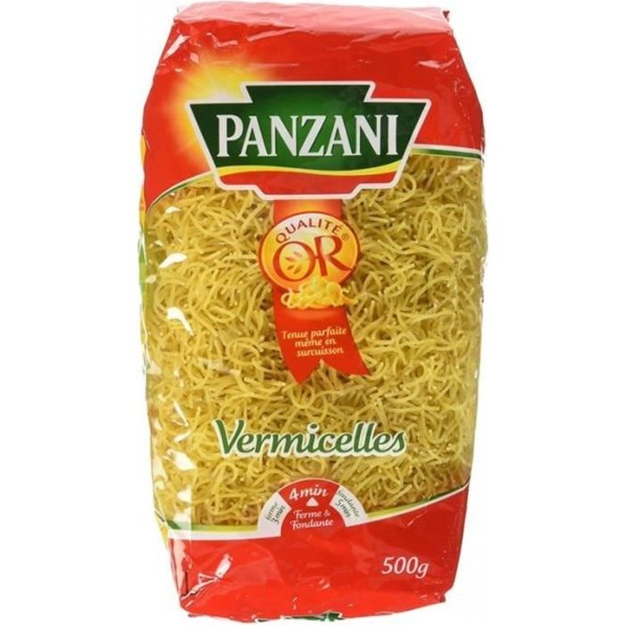 Panzani Vermicelles 500g (lot de 3)