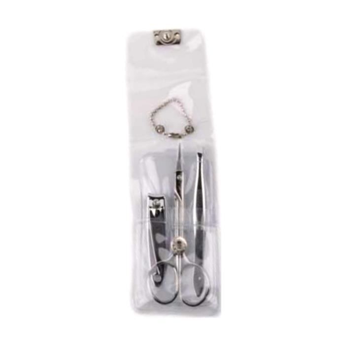 Aurore Beauté : Kit Voyage Manucure Coupe-ongles Ciseaux Pince à épiler