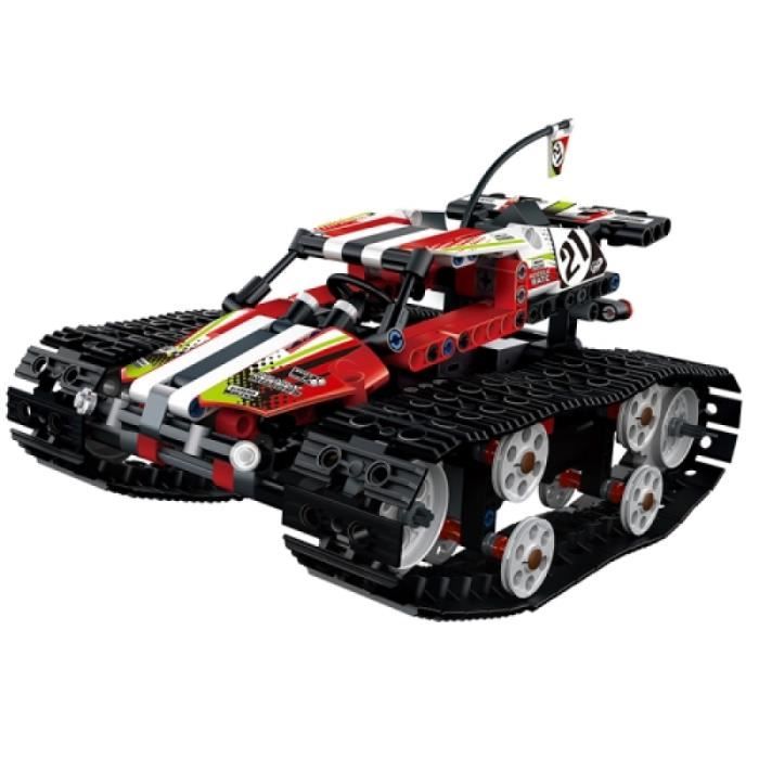 Vehicule A Construire - Engin Terrestre A Construire - MoFun 13023 bricolage voiture télécommandée à chenilles électrique à grande