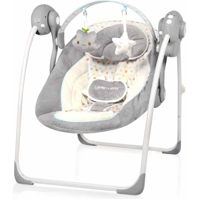 Little World Balançoire pour bébés Dreamday Points LWBS001-DTS