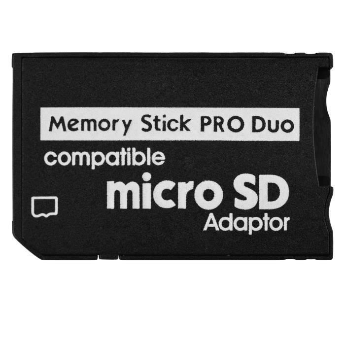 Adaptateur de carte Micro SD à MS Mémoire Stick Pro bes4455