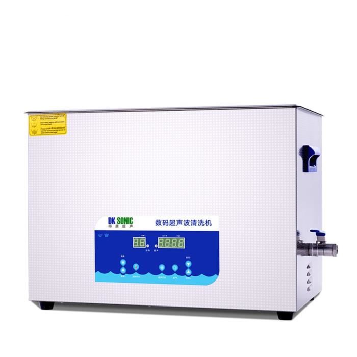 Machine à laver Haute qualité Grande capacité 30L pour bijoux-verres-jade-verres-optiques-etc (Blanc)