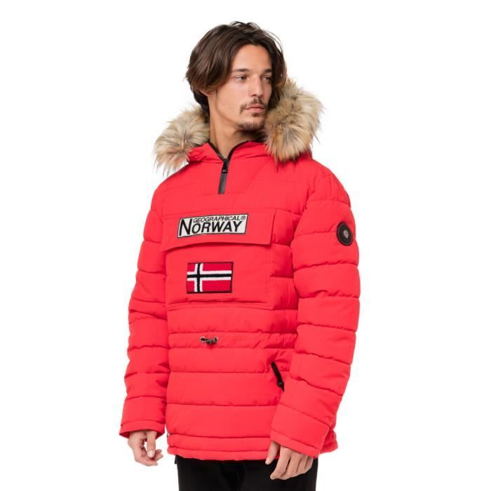 GEOGRAPHICAL NORWAY Doudoune CASIMIRE Rouge - Homme