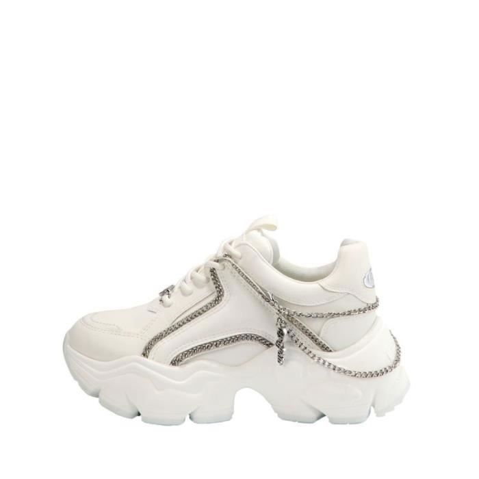 Baskets femme Buffalo Binary 2.0 - white/silver - 35