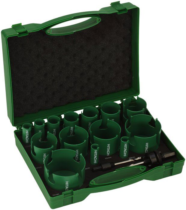 Hitachi 754255 Coffret de scies cloches - vue 1