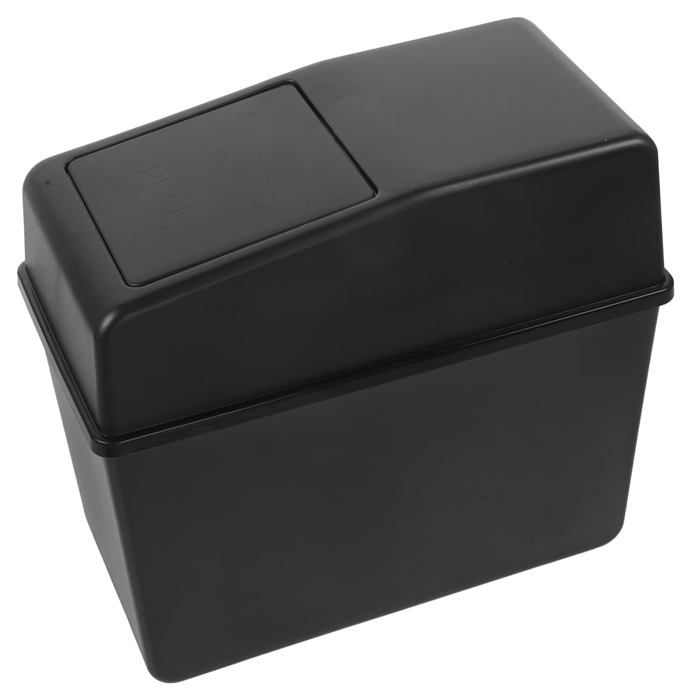 2 Pièces Universelle Rangeent PU Voiture, Voiture Cuir Boîte Rangeent