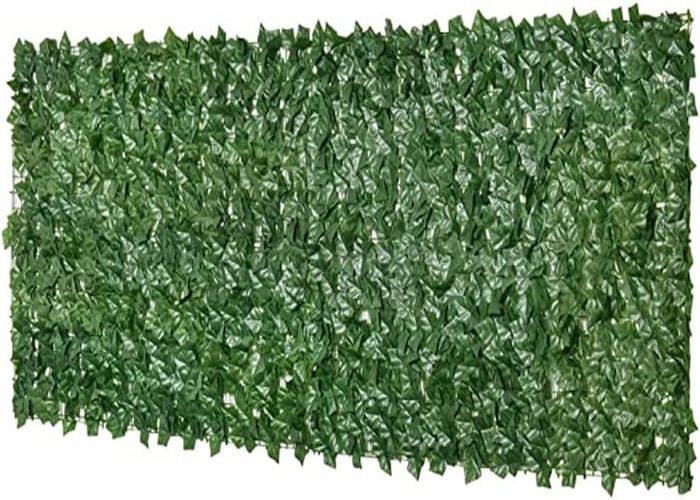 Haie Artificielle AGJIDSO 1x6m - Brise-vue Extérieur, Vert Durable | Sans Entretien | Décoration Jardin/Balcon