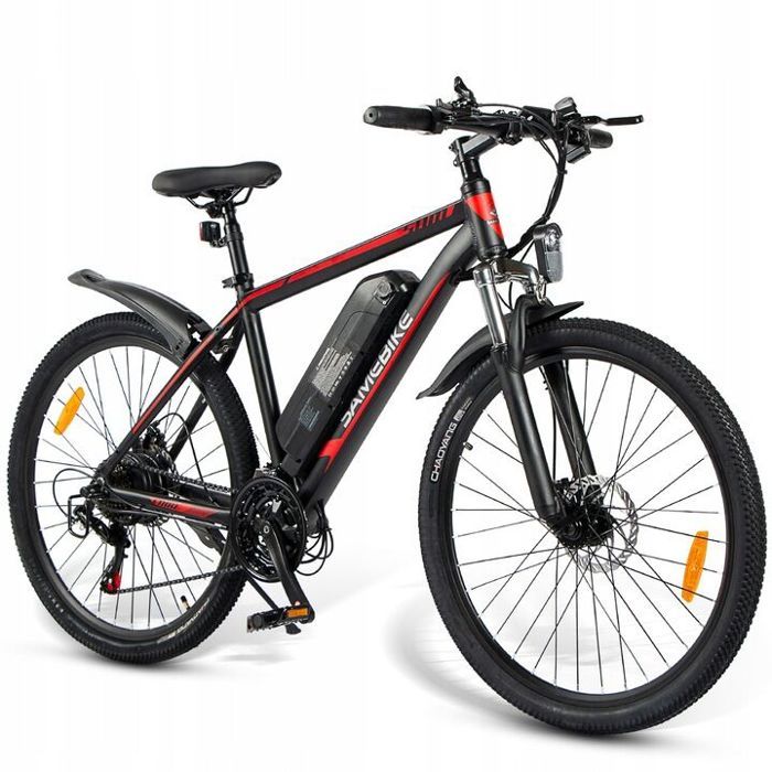 Samebike SY26 - vélo électrique pliant - roues de 26 pouces - moteur 350w - batterie 36V 10ah -shimano 7 vitesses - vélo de ville