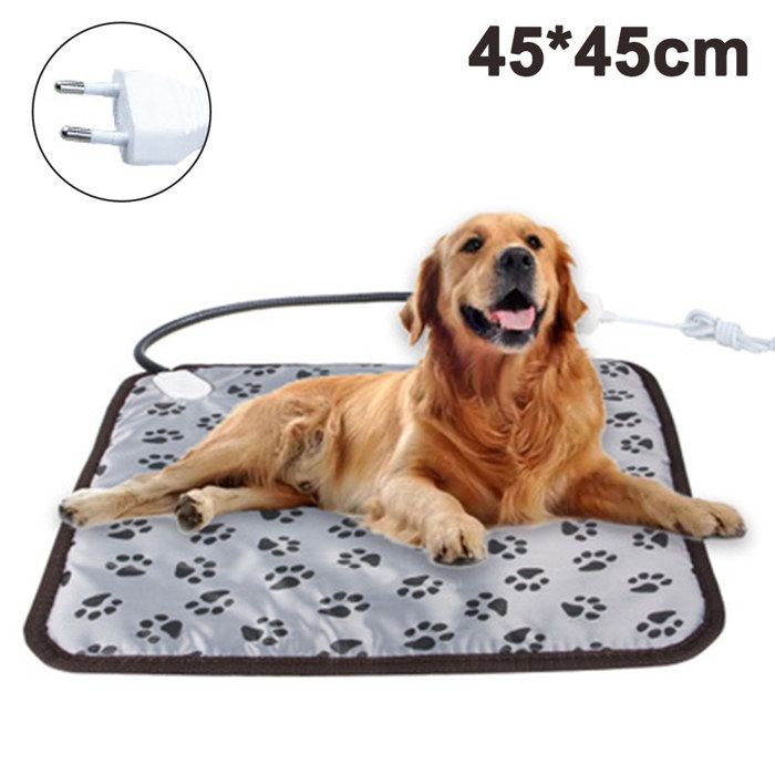 Tapis chauffant pour animaux de compagnie tapis chauffant imperméable température constante couverture électrique
