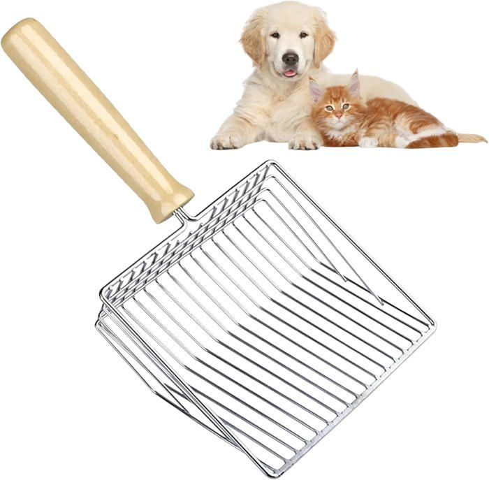 Meilleurs prix pour Pelle à Litière pour Chat, Pelle à Litière pour Chat à Long Manche, Pelle à Litière pour Chat Métal, Pelle à Litière