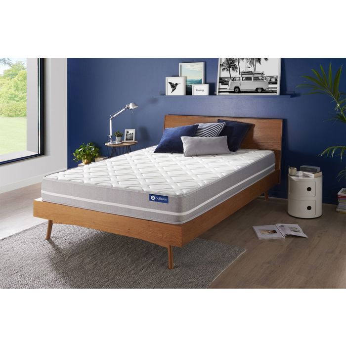 Matelas - ACTISOM - Actiflex Touch - 135x200 cm - Ressorts ensachés - Confort équilibré Matelas - ACTISOM - Actiflex Touch - 135x200 cm - Ressorts ensachés - Confort équilibré