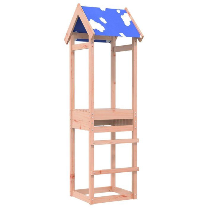 Tour de jeu Marron 52,5 x 46,5 x 208 cm Bois solide imprégné