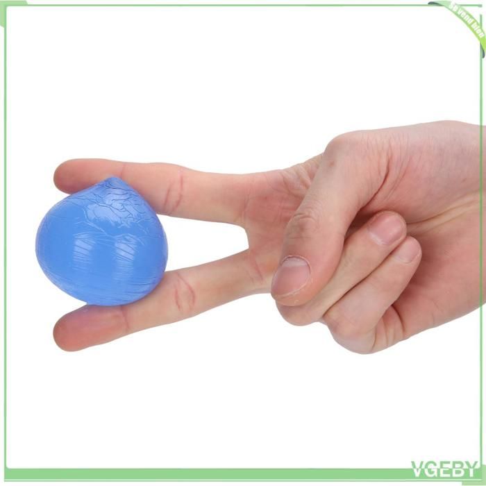 Boule de préhension - FAFEICY - 5pcs - Silicone - Bleu - Rééducation & renforcement de la préhension