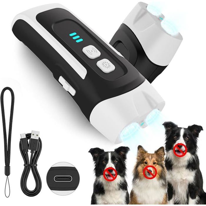 Dispositif Anti aboiement et Silencieux pour Chien Voisin 3 Niveaux Dispositif Anti aboiement dispositifs arrêt