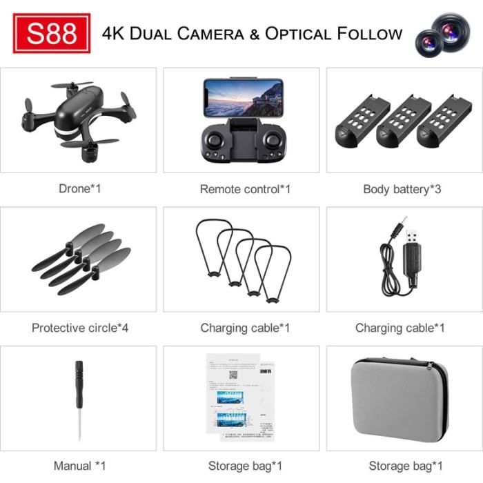 Acheter F185 PRO Drone HD Caméra 4K Évitement d’obstacles
