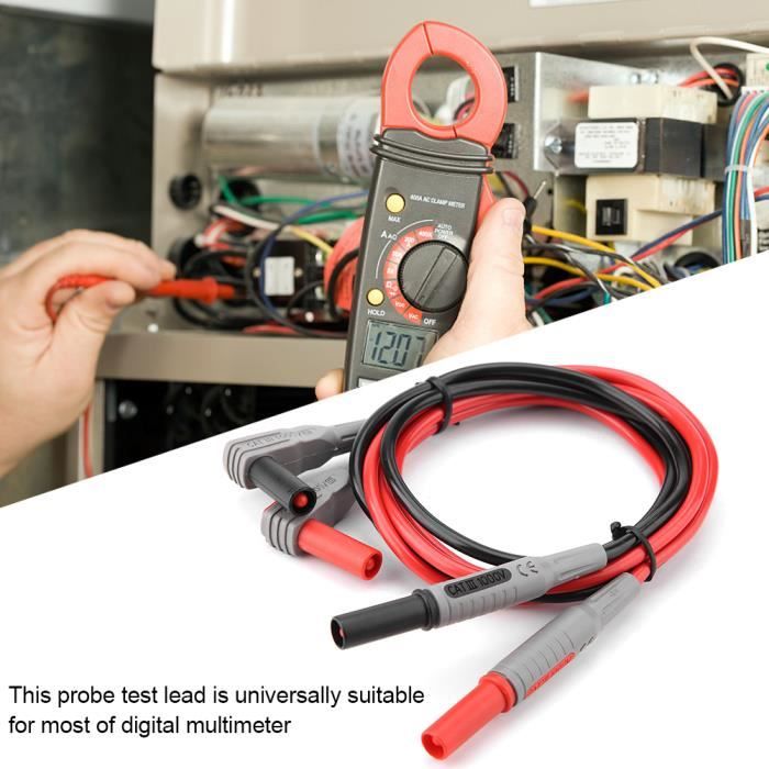 10 Ensembles De Fils De Test SMD Pour Multimètre - Sondes Aiguille Tranchante En Cuivre, Neuf De Chine