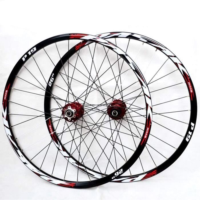 ROUE VTT ARRIERE 27.5x19c DOUBLE PAROI FREINAGE DISQUE A CASSETTE ET QR  pour les clubs et collectivités