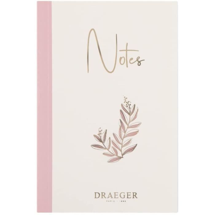 Carnet De Notes Draeger Paris - Petit Format 9x16 Cm - 140 Pages Lignées - Papier FSC 100g/m² - Thème Navy