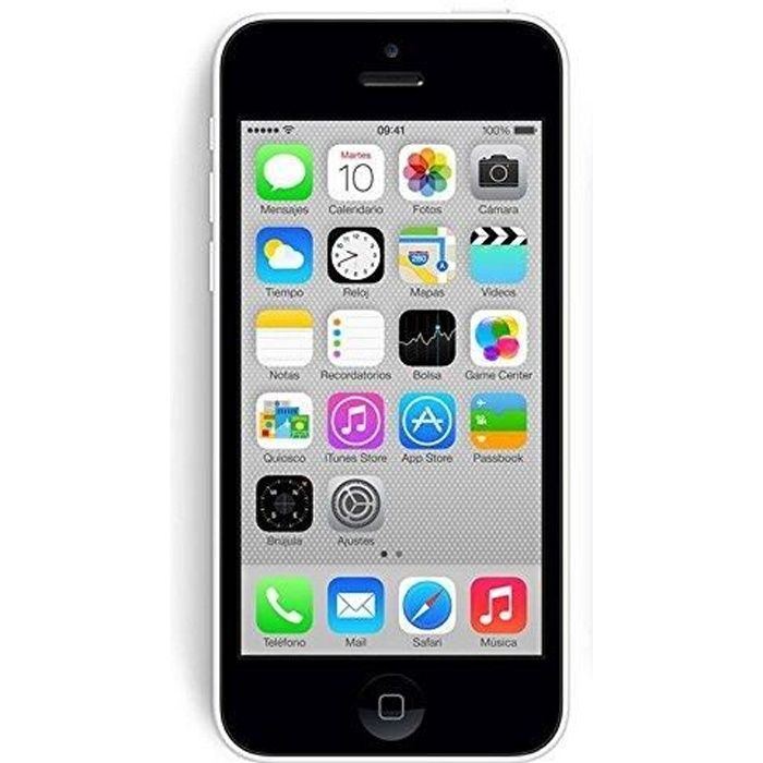 APPLE iPhone 5c 4G (Ecran : 4 pouces - 8Go - iOS 7) Blanc