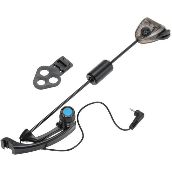Bâton Lumineux LED Pour Pêche Nocturne - Détecteur De Touche, Clip Canne - Rouge Et Vert, Pile CR425