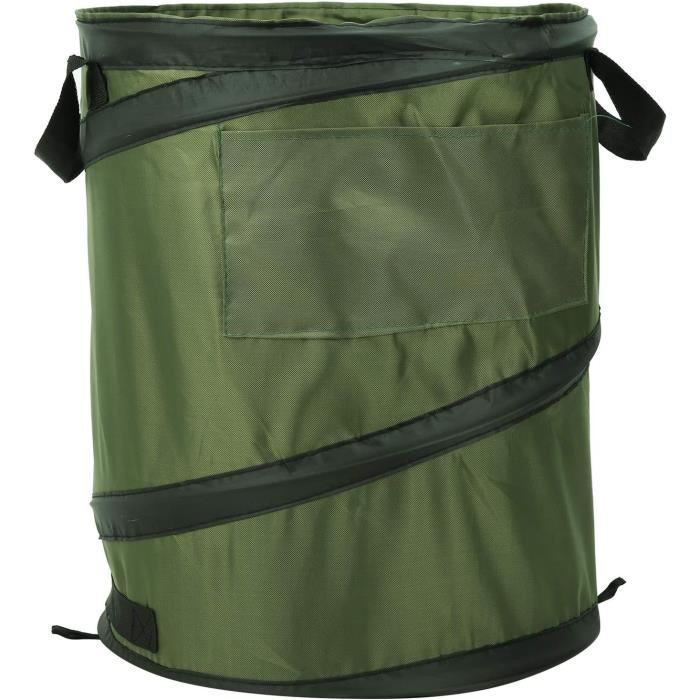 Panier Pliant EXTOL CRAFT 55x72 Cm 170 L – Pour Feuilles Et Déchets De Jardin, Toile Renforcée