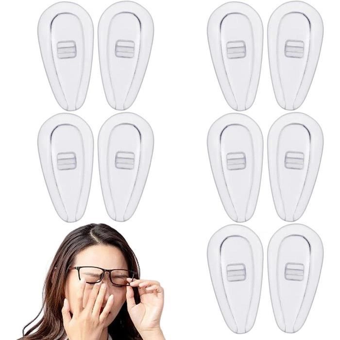 Patin Lunette Silicone 10 Paires Coussinets De Nez Adhu00e9sif