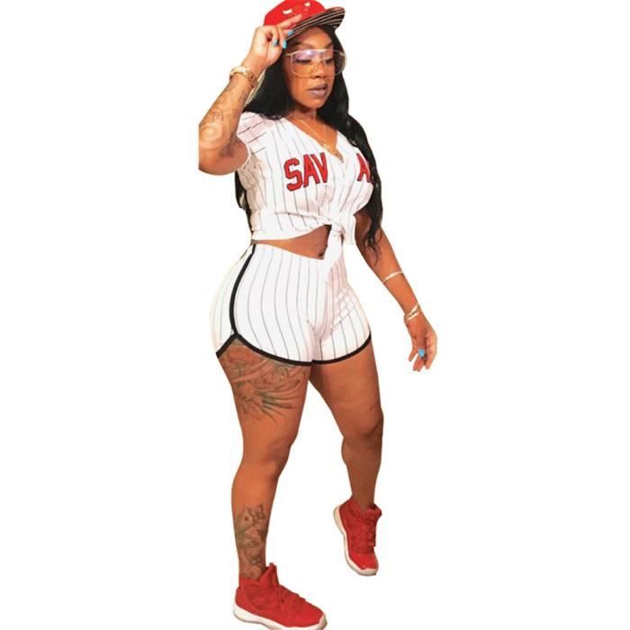 Chemise baseball hotsell blanche