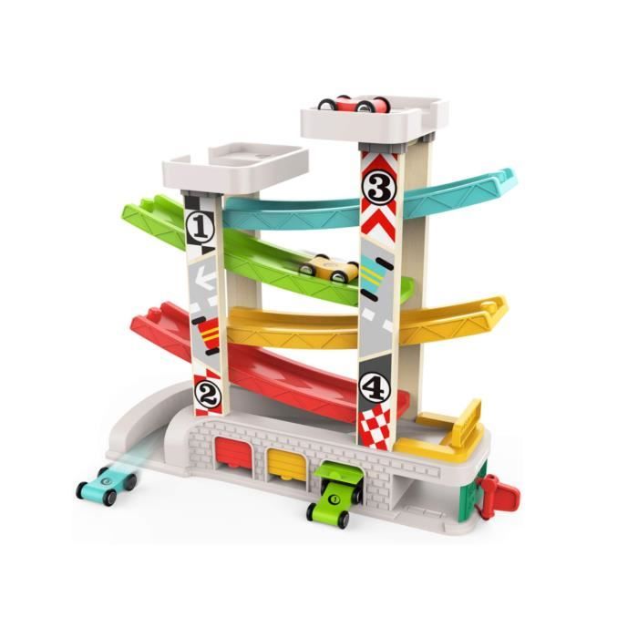 NetBoat Jouet Garçon 2 Ans,Cadeau Jouet Voiture pour Enfant 1 an 2 Ans, Jeux  Rampe de Course en Bois pour 12 18 Mois - Cdiscount Jeux - Jouets