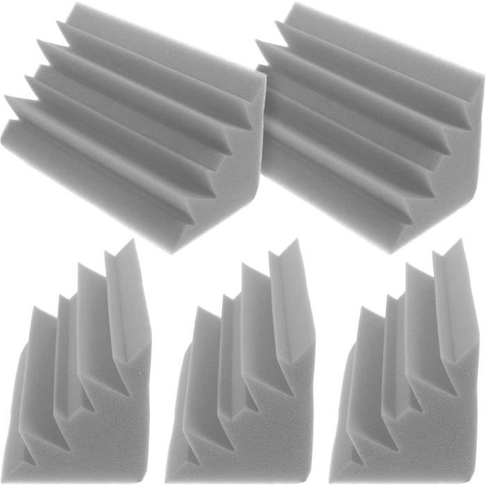 Panneaux De Mousse Acoustique Pour Studio - Lot De 12 (modèle 6654), Absorbe Les Sons, Neufs SODIAL