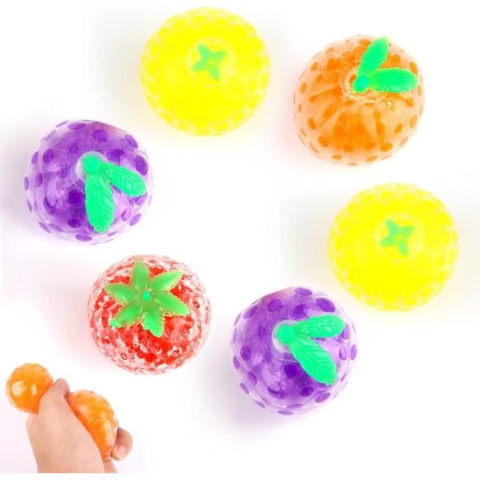 Balles Anti-Stress Colorées Fidget Balls, 4PCS Boule Anti Stress pour  Enfant et Adulte, PU Souple Balle Anti Stress Fidget Jouets - Cdiscount  Jeux - Jouets