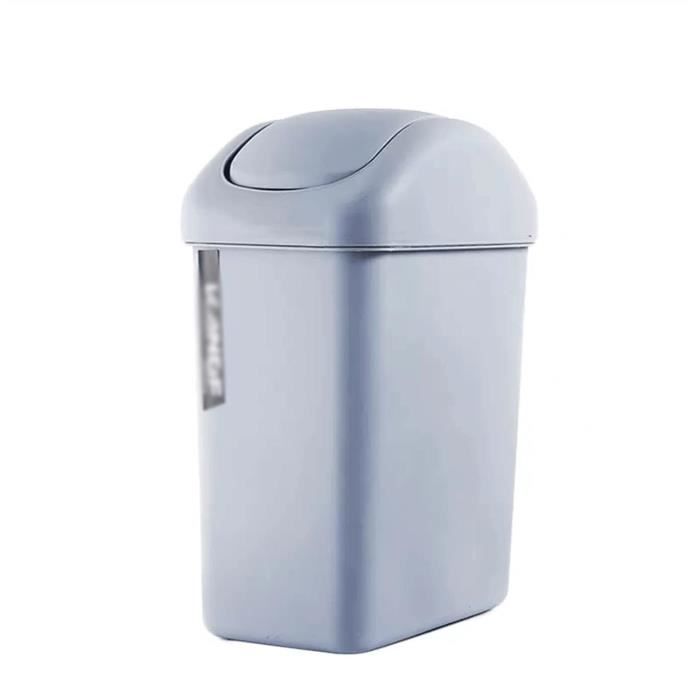 Poubelle De Salle De Bain Echtwerk à Infrarouge 9L - Acier Inoxydable Argent