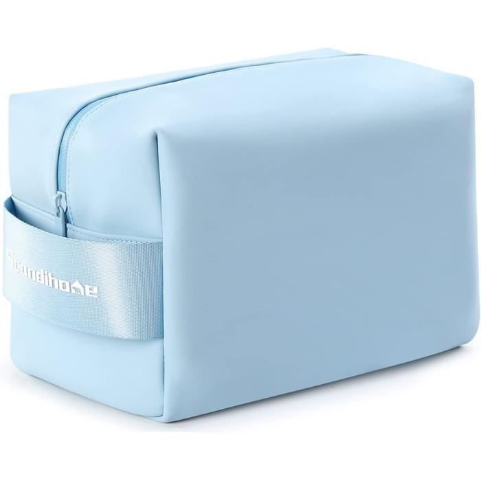 Grand Sac De Toilette De Voyage Homme - Résistant à L'eau, Organiseur Rasage, Noir