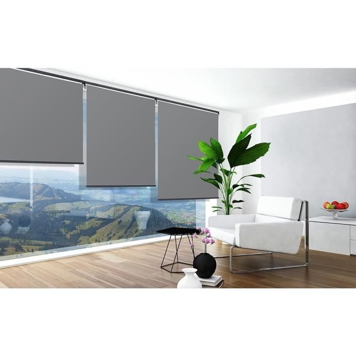 Pack De 4 Stores Enrouleurs Occultants 180 G M 1 X 2 25 M Anthracite Cdiscount Maison Pack De 4 Stores Enrouleurs Occultants 180 G M 1 X 2 25 M Anthracite Cdiscount Maison