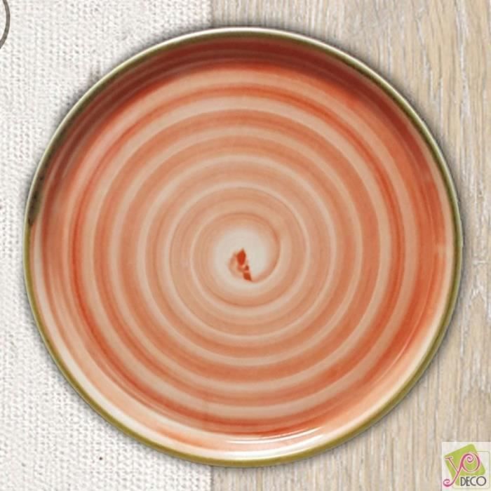 Assiette à Pizza Charme Rouge - D 31 Cm - Napoli