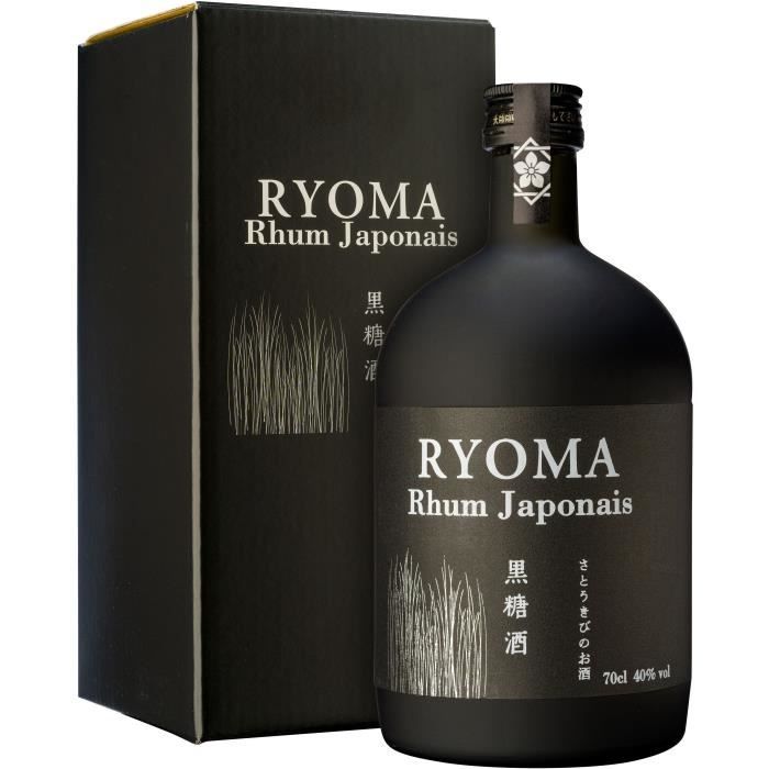 Rhum Ryoma - Rhum vieux - Japon - 40%vol - 70cl sous étui - La